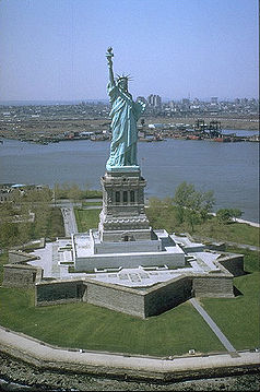 The Statue of Liberty in New York