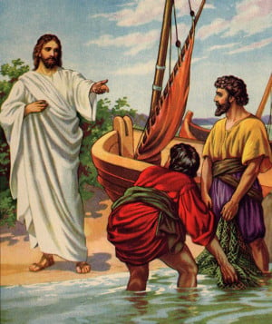 Dragging the fish to Jesus